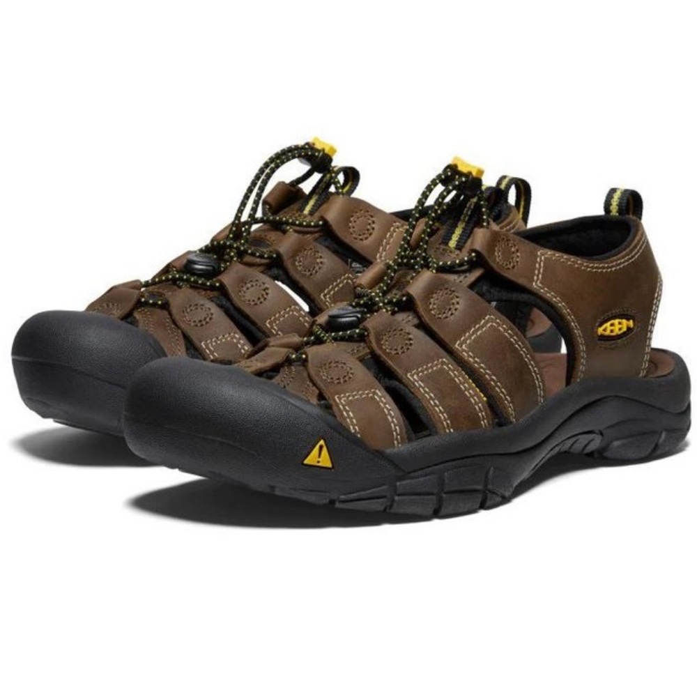 KEEN Leather Newport Shoes Water Hiking Sandals Outdoor Shoes brown Size… - Picture 17 of 17